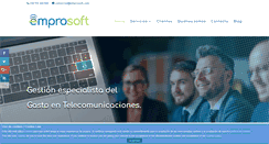 Desktop Screenshot of emprosoft.com