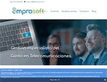 Tablet Screenshot of emprosoft.com